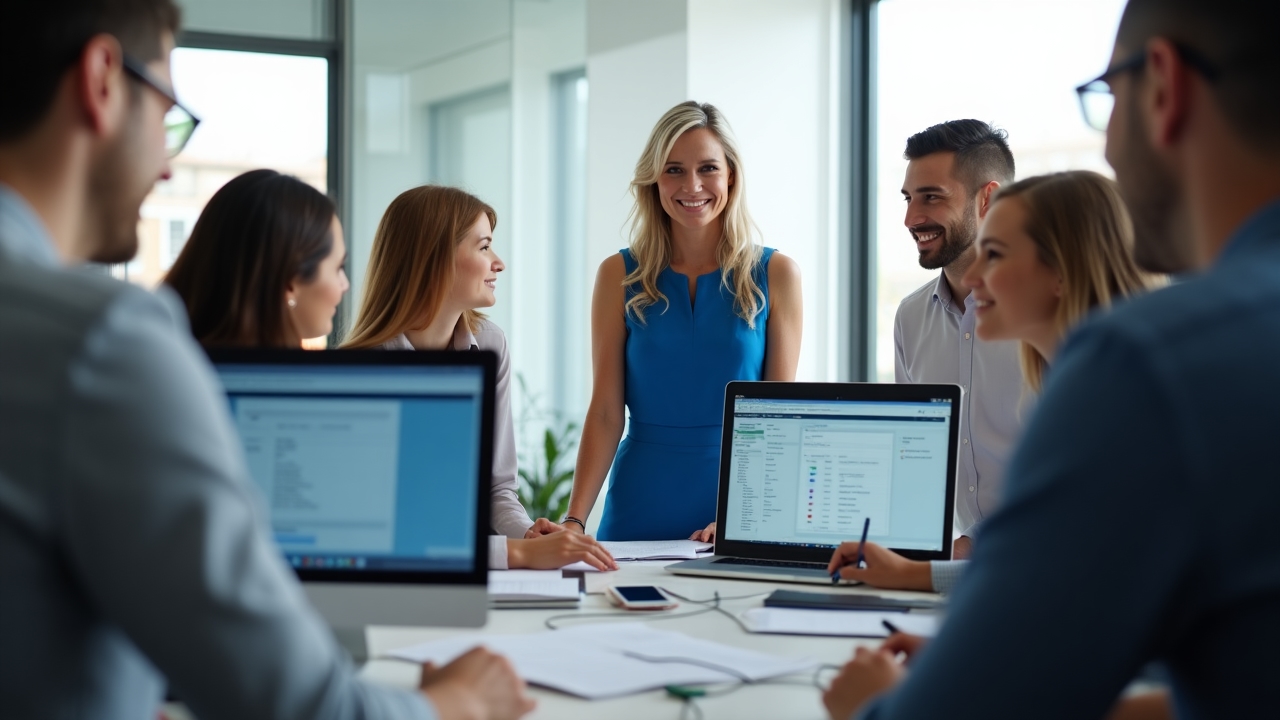 Municipal staff training session